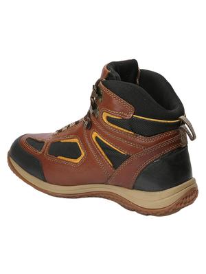brown lace up boots - 17278332 - Standard Image - 3
