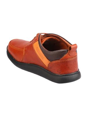 tan leather slip on ons - 17278358 - Standard Image - 3