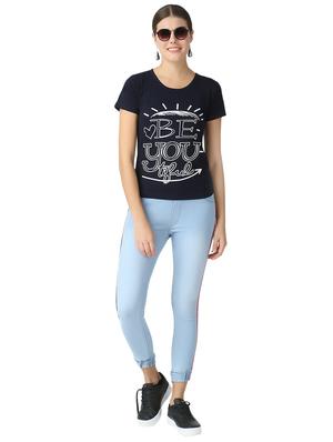 drawstring waist jogger fit jeans - 17278530 - Standard Image - 4