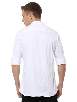 white taped casual shirt - 17278680 - Standard Image - 3