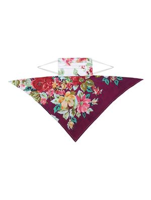 white cotton anti-pollution scarf women mask - 17279834 - Standard Image - 5