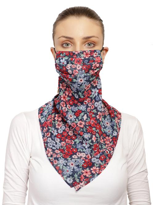 multi colored cotton anti-pollution scarf women mask - 17279852 - Standard Image - 1