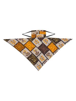 beige rayon anti-pollution scarf women mask - 17279855 - Standard Image - 5
