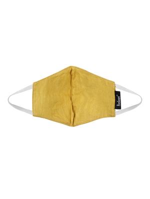 yellow cotton decorative women mask - 17279868 - Standard Image - 4