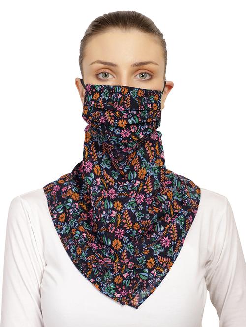 blue null anti-pollution scarf women mask - 17279872 - Standard Image - 1