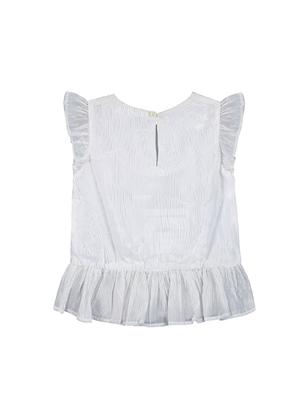 white cotton frock - 17279894 - Standard Image - 2