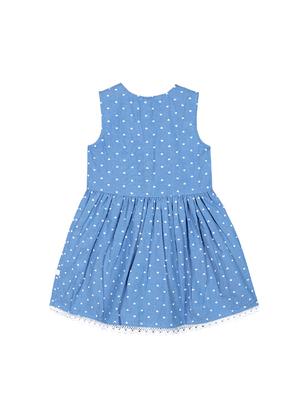 blue cotton frock - 17279898 - Standard Image - 2