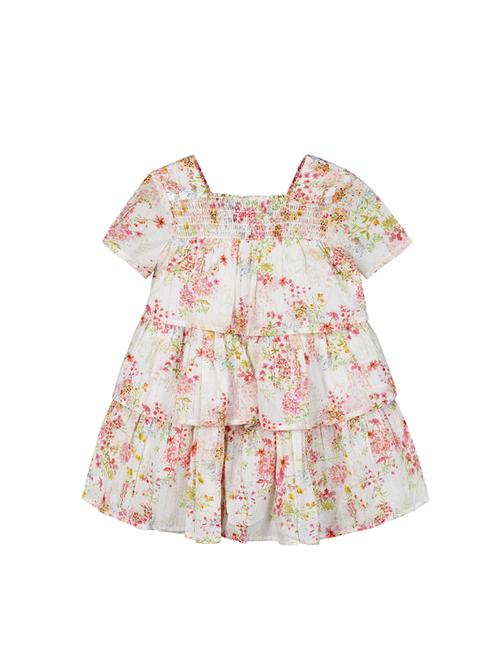 pink polyester frock - 17279900 - Standard Image - 1