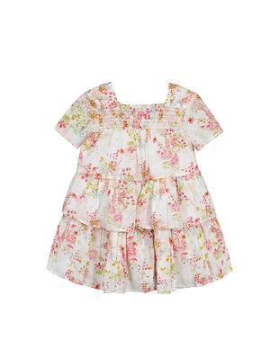 pink polyester frock - 17279900 - Standard Image - 2
