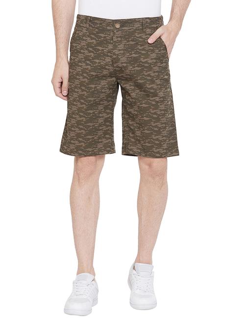 green camouflage bermuda shorts - 17279977 - Standard Image - 1