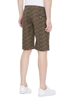 green camouflage bermuda shorts - 17279977 - Standard Image - 3