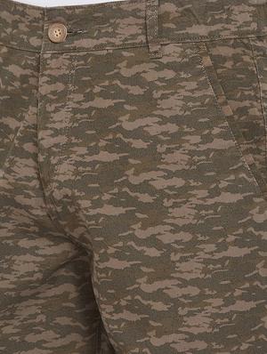 green camouflage bermuda shorts - 17279977 - Standard Image - 5