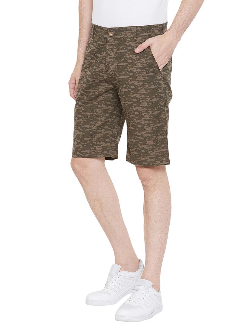 green camouflage bermuda shorts - 17279977 - Zoom Image - 2