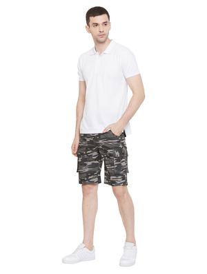 grey camouflage cargo shorts - 17279980 - Standard Image - 4