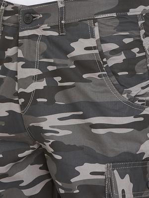 grey camouflage cargo shorts - 17279980 - Standard Image - 5
