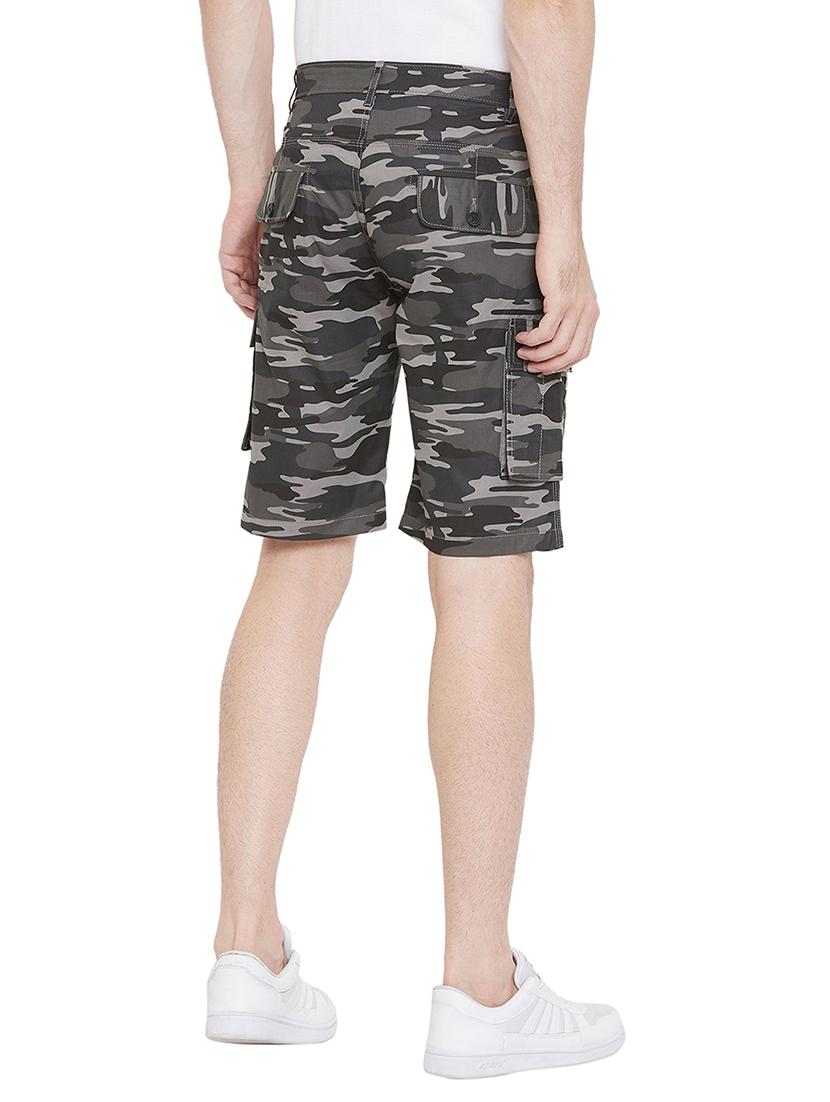 grey camouflage cargo shorts - 17279980 - Zoom Image - 3
