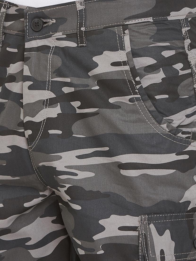 grey camouflage cargo shorts - 17279980 - Zoom Image - 5