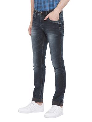 grey light washed denim jeans - 17280028 - Standard Image - 2