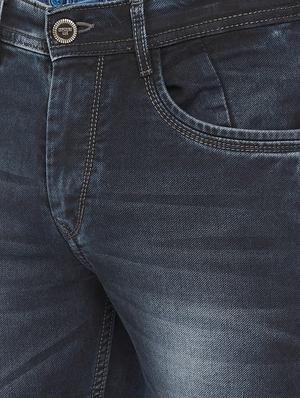 grey light washed denim jeans - 17280028 - Standard Image - 5
