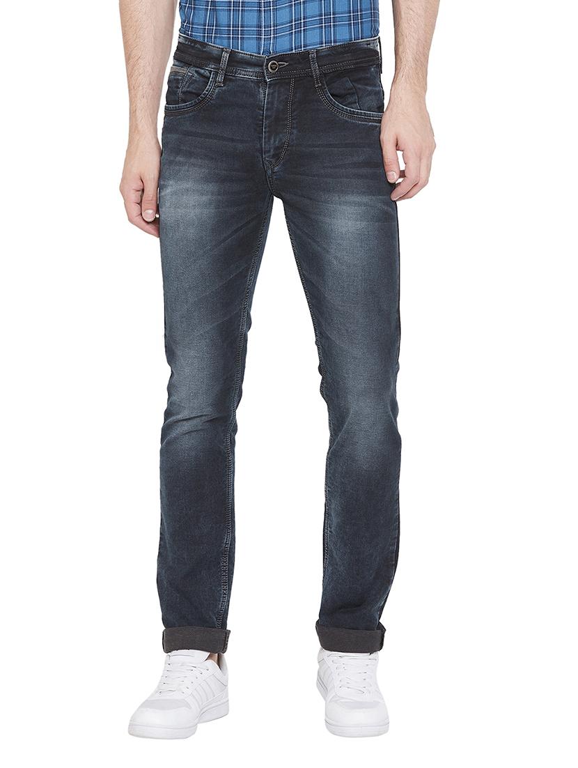 grey light washed denim jeans - 17280028 - Zoom Image - 1