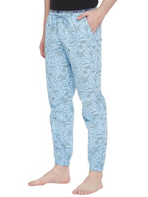 blue printed pyjama - 17280089 - Standard Image - 2