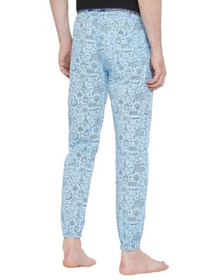 blue printed pyjama - 17280089 - Standard Image - 3