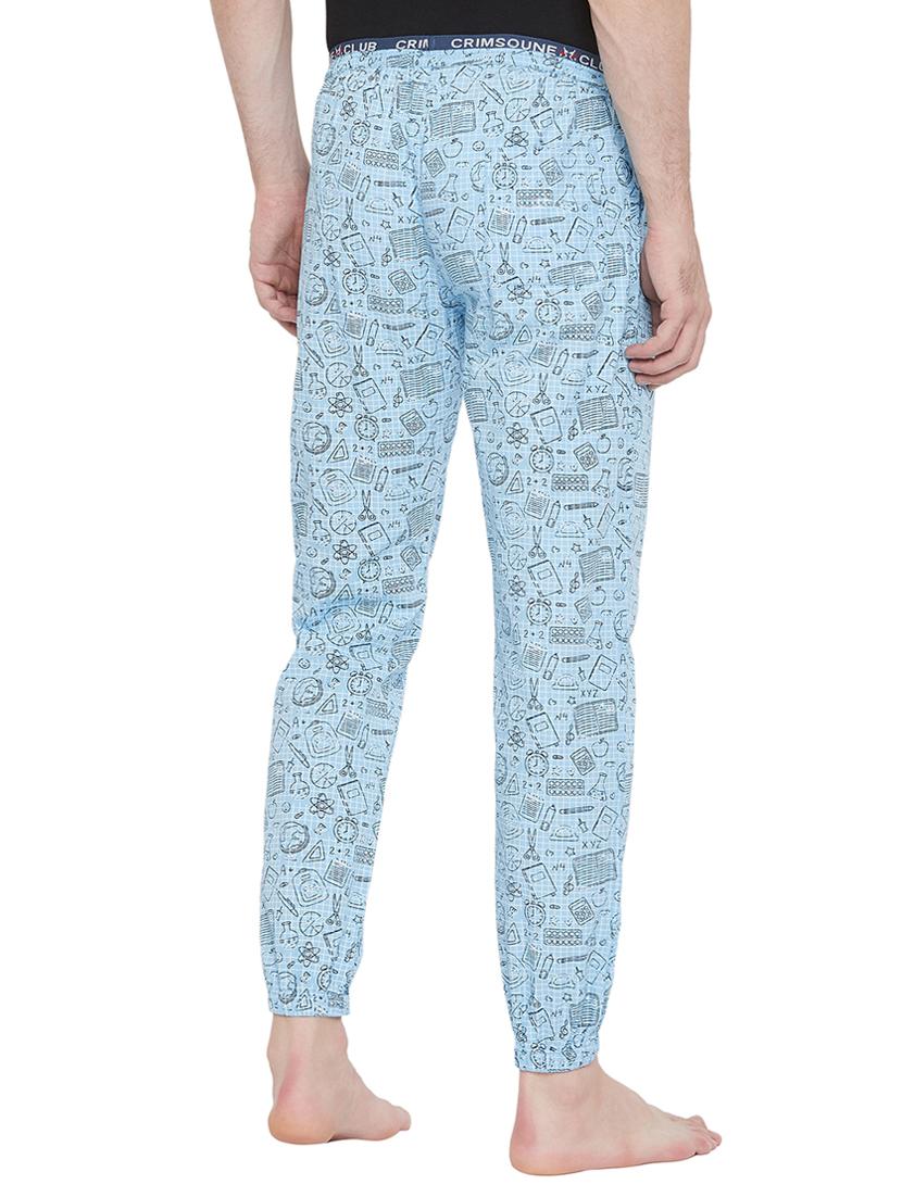 blue printed pyjama - 17280089 - Zoom Image - 3
