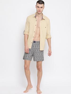 grey printed boxer - 17280092 - Standard Image - 4