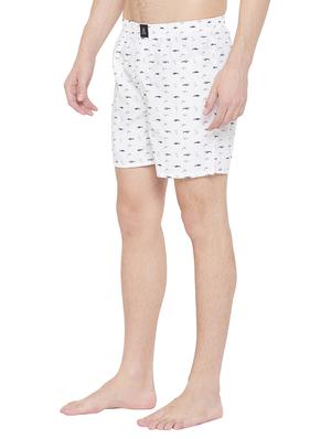 white printed boxer - 17280093 - Standard Image - 2