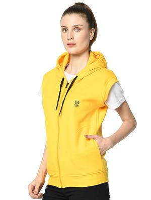 hooded neck sleeveless sweatshirt - 17280525 - Standard Image - 2