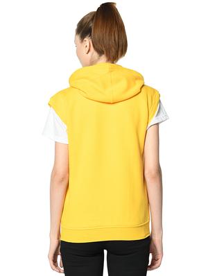 hooded neck sleeveless sweatshirt - 17280525 - Standard Image - 4