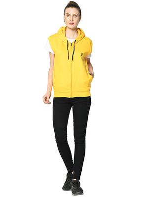 hooded neck sleeveless sweatshirt - 17280525 - Standard Image - 5