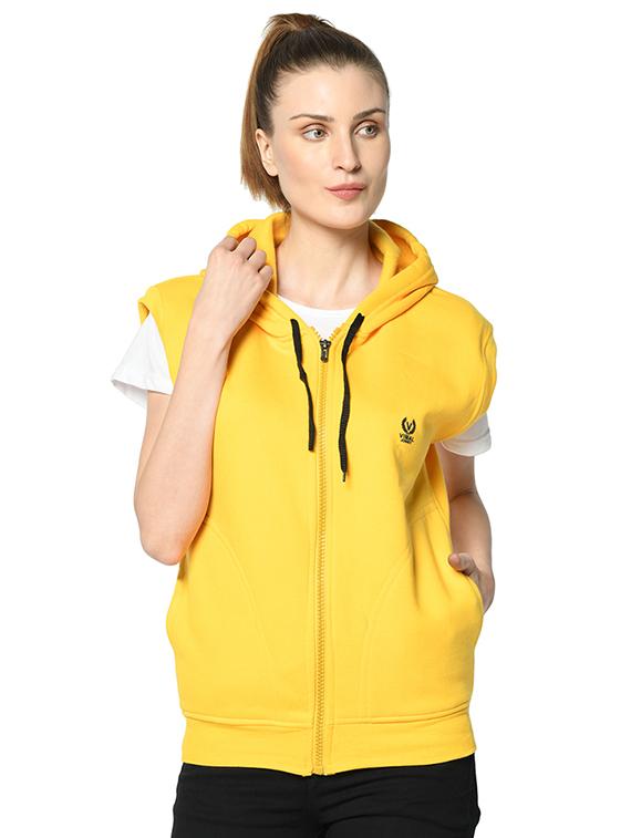 hooded neck sleeveless sweatshirt - 17280525 - Zoom Image - 1