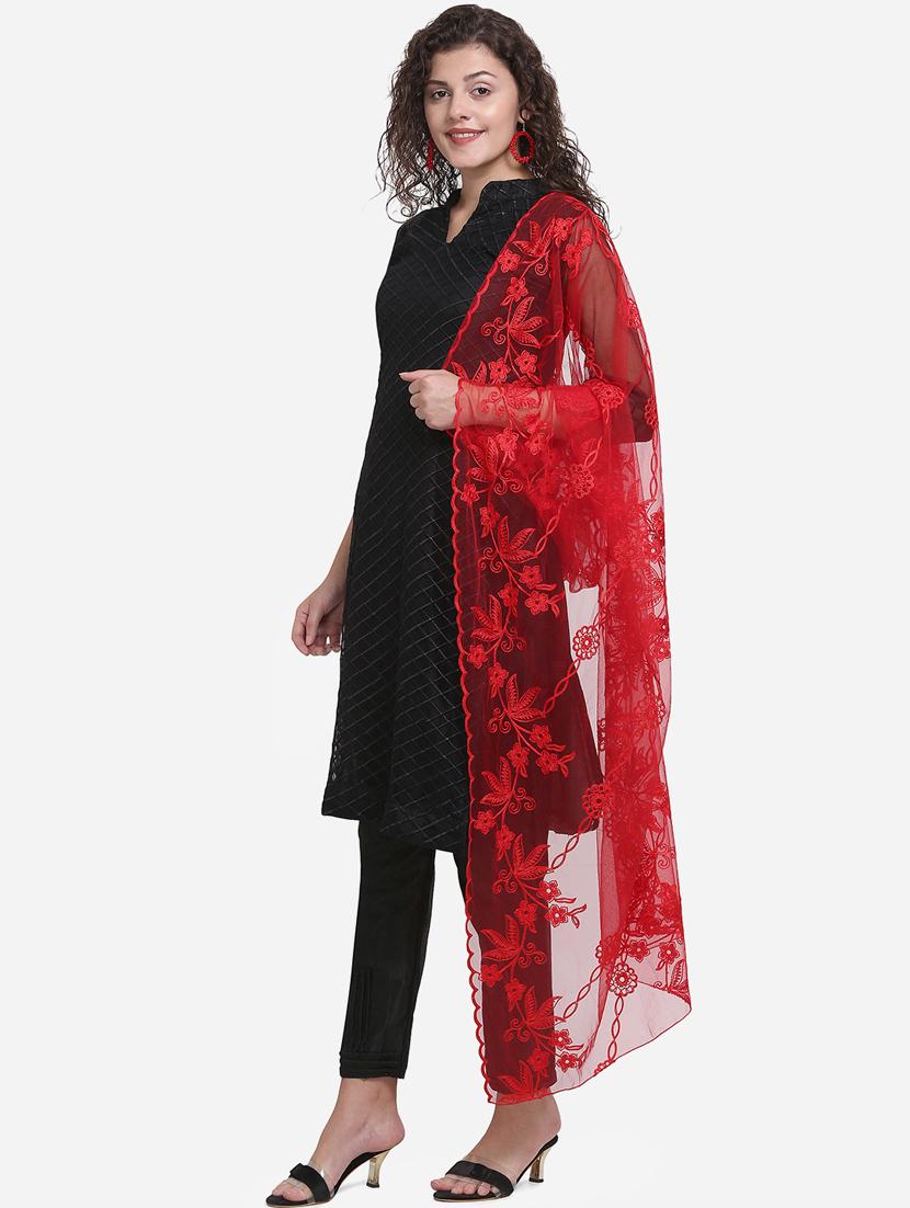 embroidered straight pant unstitched suit - 17280675 - Zoom Image - 2