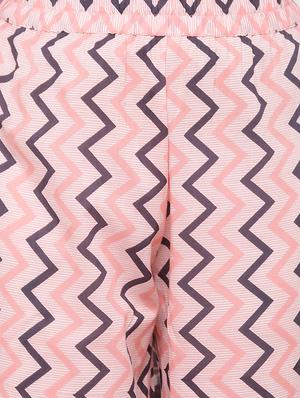 ikat kurta palazzo set - 17280821 - Standard Image - 4