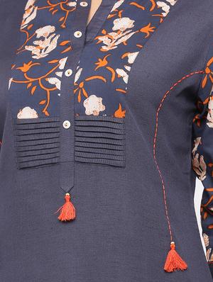 floral kurta pant set - 17280822 - Standard Image - 4