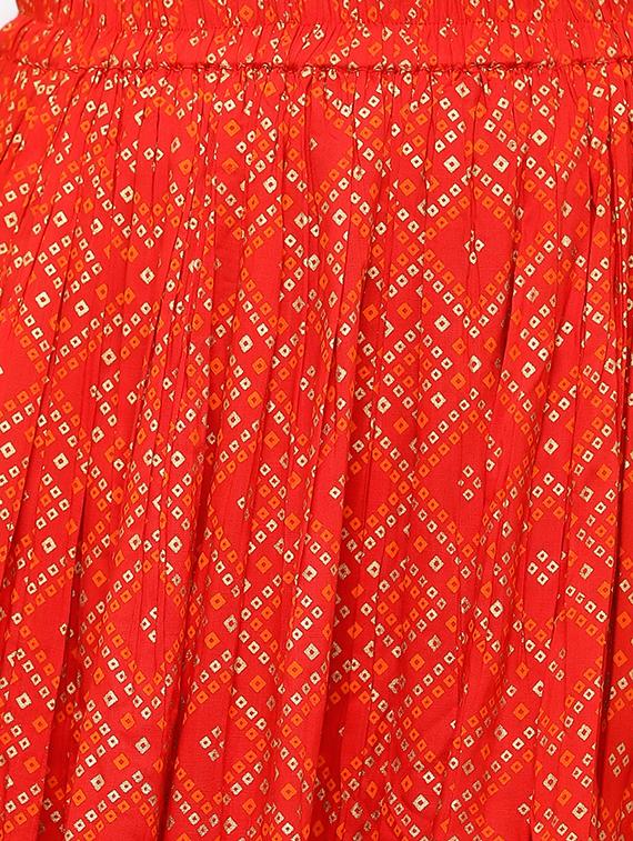 embroidered kurta skirt set - 17280830 - Zoom Image - 5
