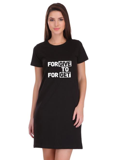 round neck quirky t-shirt dress - 17281137 - Standard Image - 1
