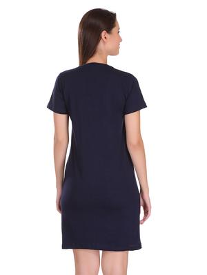 crew neck quirky t-shirt dress - 17281253 - Standard Image - 2