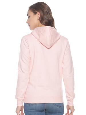 pink cotton hoodies sweatshirt - 17281402 - Standard Image - 3