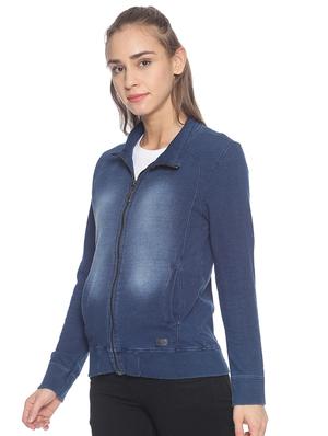 stone washed denim jacket - 17281455 - Standard Image - 2