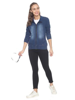 stone washed denim jacket - 17281455 - Standard Image - 4
