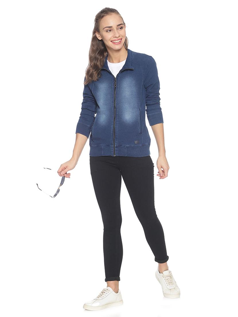 stone washed denim jacket - 17281455 - Zoom Image - 4