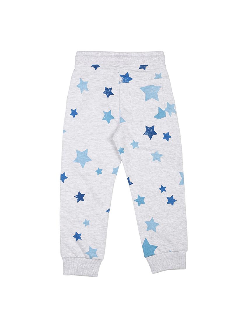grey cotton joggers trouser - 17281484 - Zoom Image - 2