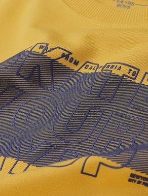 yellow cotton sweatshirt - 17281498 - Standard Image - 3