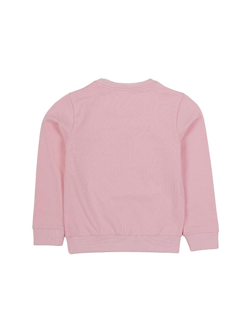 pink cotton sweatshirt - 17281529 - Zoom Image - 2