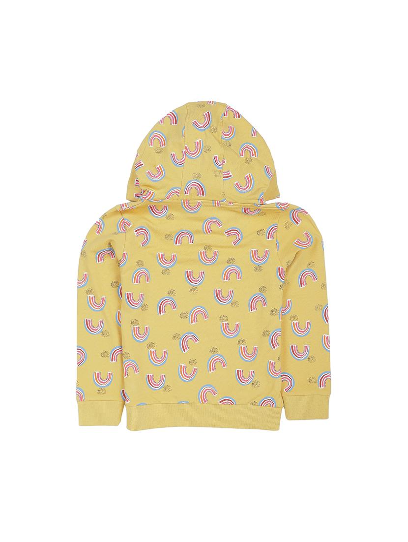 yellow cotton sweatshirt - 17281542 - Zoom Image - 2