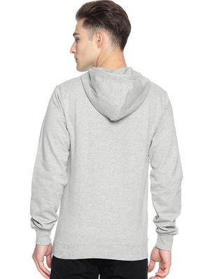 grey chest print sweatshirt - 17281855 - Standard Image - 3