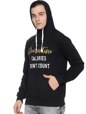 black chest print sweatshirt - 17281860 - Standard Image - 2
