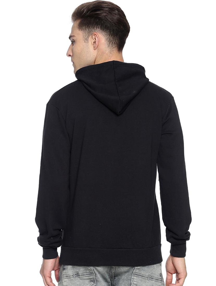 black chest print sweatshirt - 17281860 - Zoom Image - 3